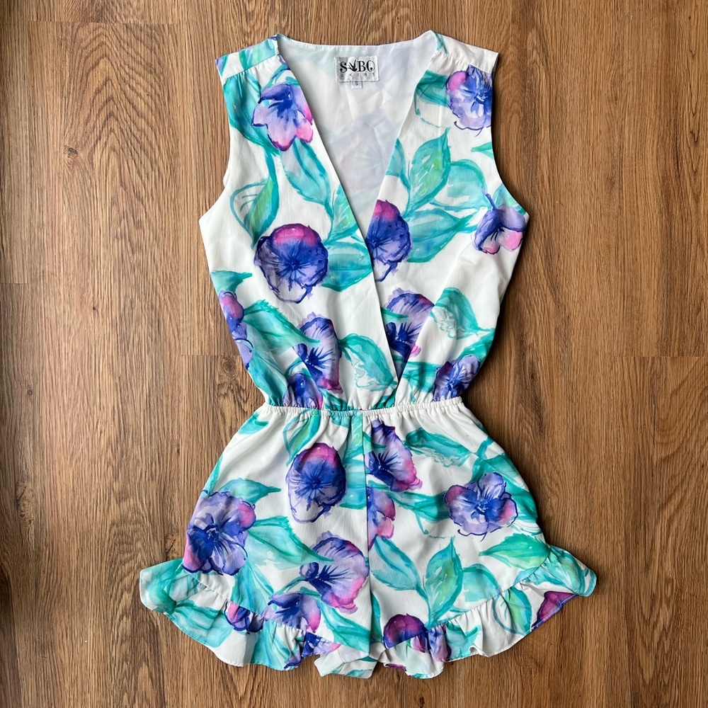 Floral romper
